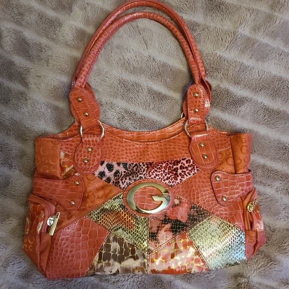 🦇2/$15- G-style purse- Coral - Picture 2 of 9